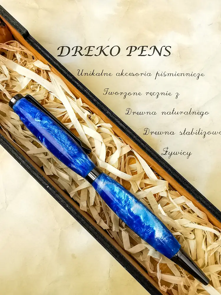 Długopis z drewna padouk