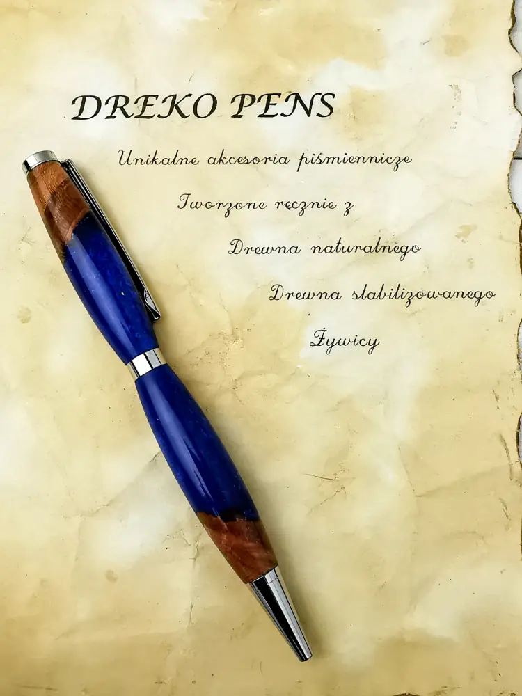Długopis z drewna oliwki europejskiej 2