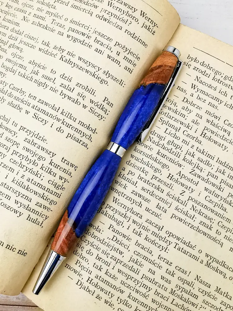 Długopis z drewna oliwki europejskiej 3