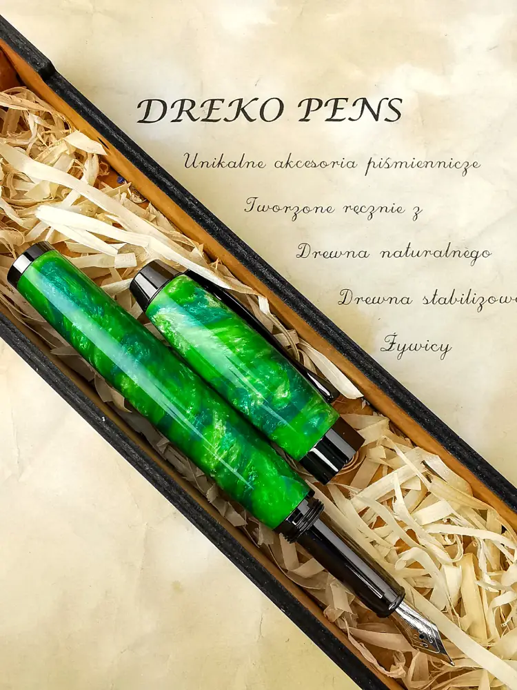 Długopis z drewna oliwka 4